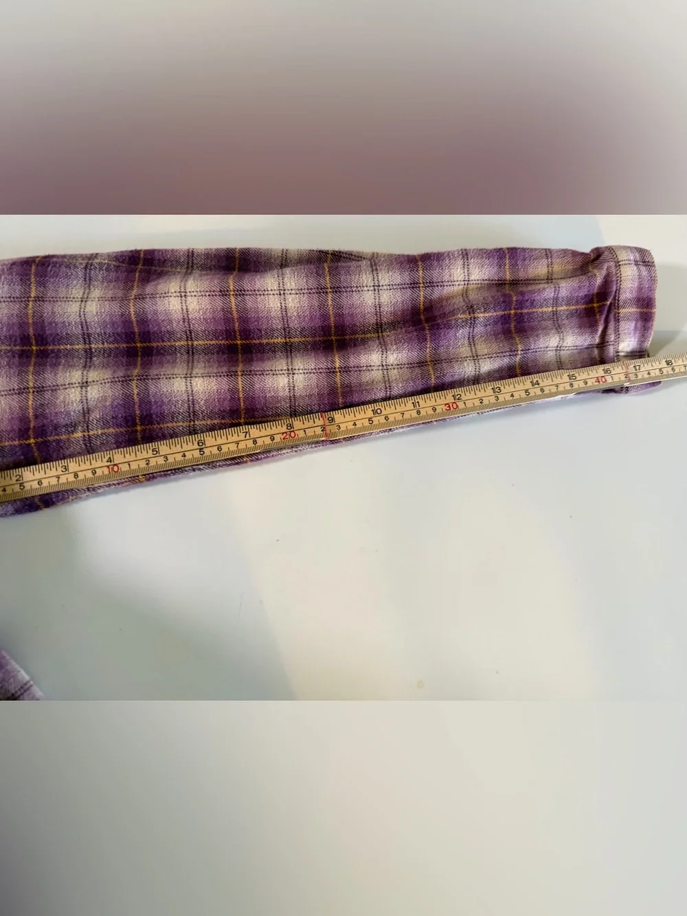 Vintage Woolrich Flannel Shirt Womens XL Eggplant Purple Plaid Outdoor Cotton